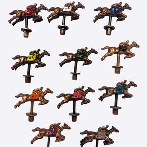 Horse Race Game Replacement Horse Metal Pegs