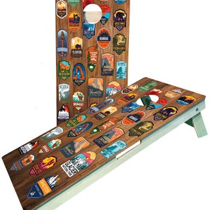 National Parks Cornhole Boards