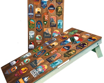 National Parks Cornhole Boards