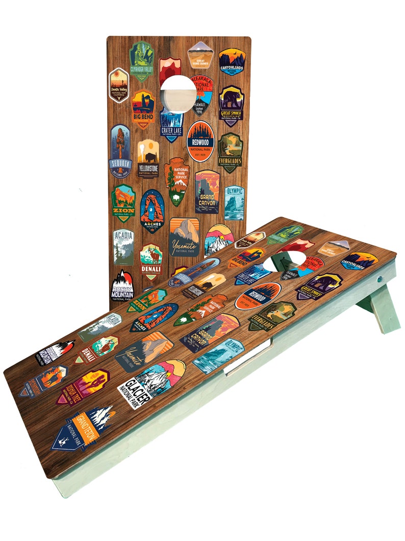 National Parks Cornhole Boards image 1