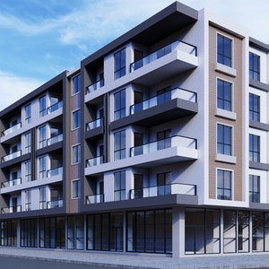 Plattegrond appartement | Plattegrond modern huis | Residentieplan | Appartement: