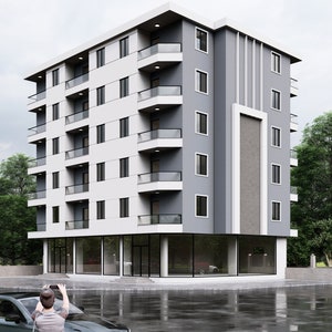 Plattegrond appartement | Plattegrond modern huis | Residentieplan | Appartement: