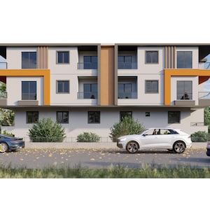 Apartment Complex Plan | Contemporary Residential Building |  Modern Multi Family House Plan | Residence Plan | Condo Plan