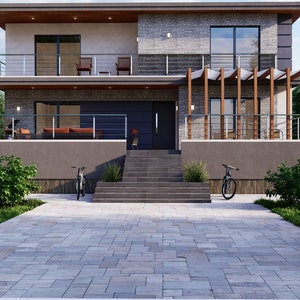 House Blueprints | 6 Bedroom & 5 Bathroom Home Plan | 2 Story House Design | Architectural floor plans | 41' x 49' | Free CAD File