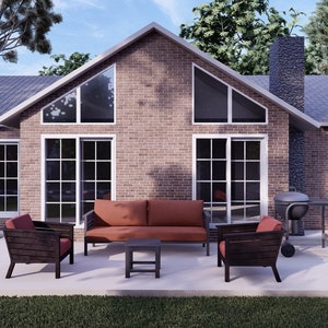 Tiny House Plan,House Plan,Cabin Plans,2 Bedroom House Plan,3 Bathroom House,Single Story House,1791 sq ft,40’x50’ House,Free Cad File