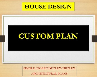 Custom House Plan | Free CAD File | Metric & Imperial Units