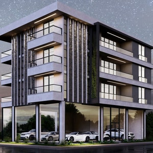 Apartment Plan | 3 Bedroom & 2.5 Bathroom House Floor plan | Condo Plan | Imperial Units + Metric Units