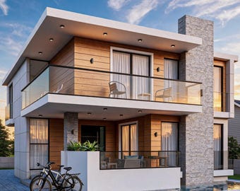 House Plan | 5 Bedroom | 2-Story | 2960 SQFT | Printable | PDF & CAD
