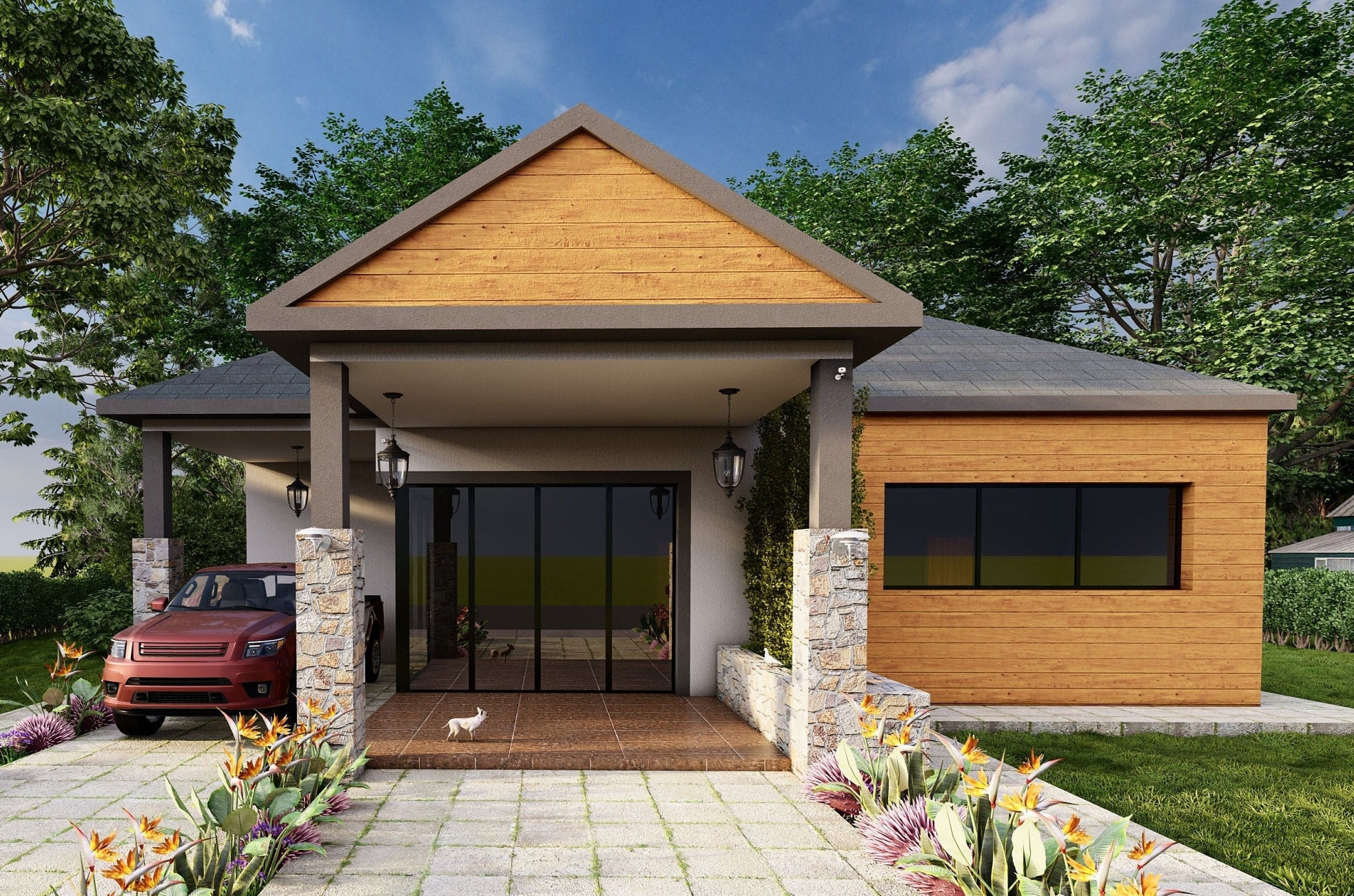 Single Storey House Design Plans