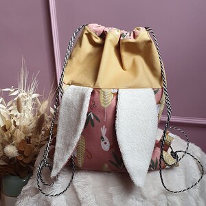 Sac à dos enfant - sac à dos de Pâques - sac oreilles de lapin