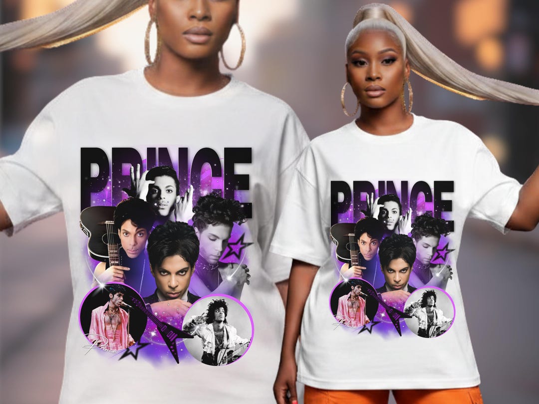 Prince Singer Transparent Prince Inspired PNG | Purple Music Legend Digital Design | Vintage ...