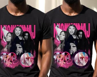 Nicki Minaj Inspired PNG | Pink Rap Queen Graphic Tee (Digital Download)