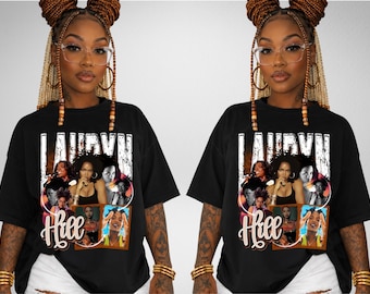 Lauryn Hill Inspired PNG | Neo Soul Shirt Design | Retro R&B Graphic | Music Lover Digital Download | Sublimation PNG File