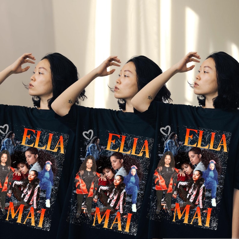Ella Mai graphic tee designs, Ella Mai sublimation designs, Ella Mai concert designs, Ella Mai music, Ella Mai hoodie designs, Ella Mai PNG image 1