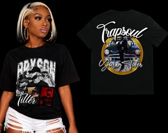 Bryson Tiller Inspired PNG | R&B Music Digital Download | Trap Soul Graphic Design | Urban Shirt PNG | Instant Download Sublimation