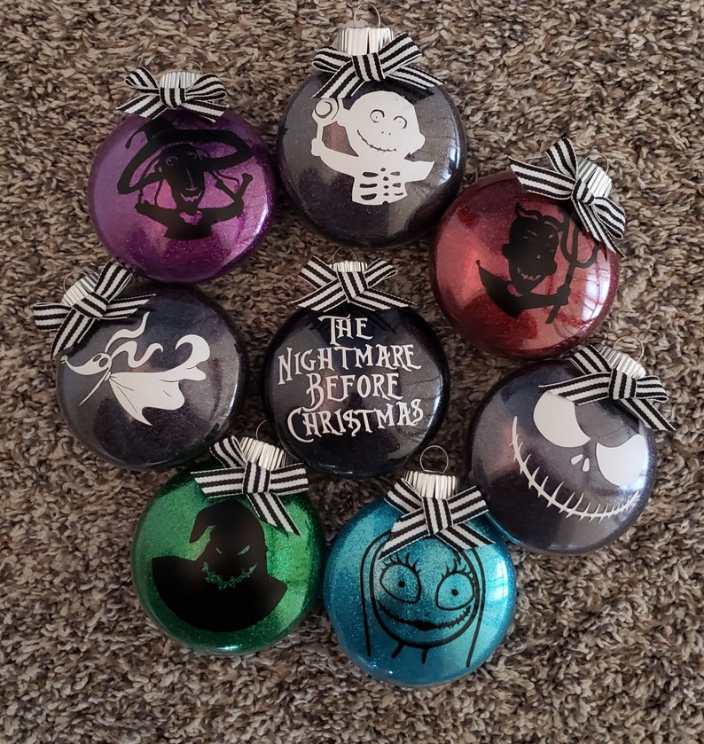 Nightmare Before Christmas Ornaments Etsy