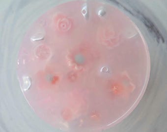 Rose Quartz Pink Pickable: 2" Picking Sensory Fidget Picky Pad Skin Picking Anxiety Relief Tactile Satisfying ASMR Dermatillomania ADHD