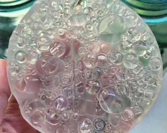 Crystal Clear Pickable: 4" Picking Sensory Fidget Picky Pad Skin Picking Anxiety Relief Tactile Satisfying ASMR Dermatillomania ADHD