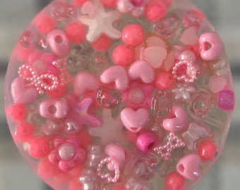 Sweetheart Pink Pickable: 4" Picking Sensory Fidget Picky Pad Skin Picking Anxiety Relief Tactile Satisfying ASMR Dermatillomania ADHD