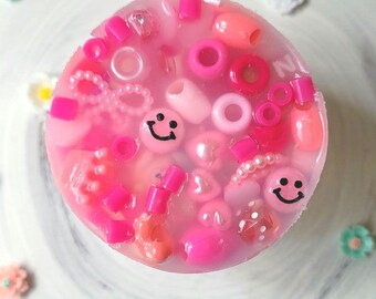 Pretty in Pink Pickable: 2" Picking Sensory Fidget Picky Pad Skin Picking Anxiety Relief Tactile Satisfying ASMR Dermatillomania ADHD