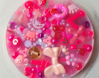 Pretty in Pink Pickable: 4" Picking Sensory Fidget Picky Pad Skin Picking Anxiety Relief Tactile Satisfying ASMR Dermatillomania ADHD