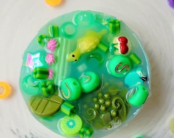 Irish Green Pickable: 2" Picking Sensory Fidget Picky Pad Skin Picking Anxiety Relief Tactile Satisfying ASMR Dermatillomania ADHD