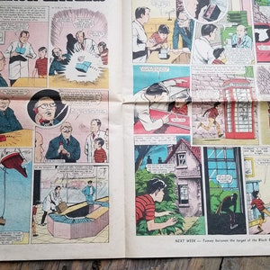 Five vintage U.K. comic books image 2