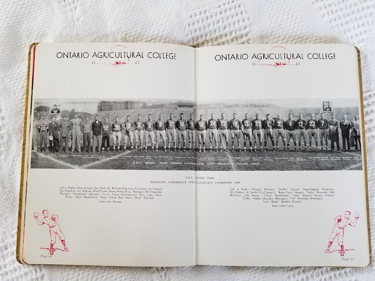 Ontario Agricultural College 1940 yearbook, Libranni