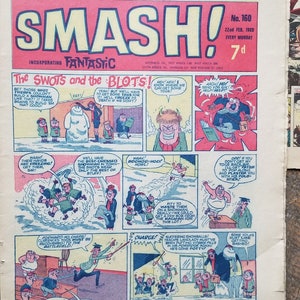 Five vintage U.K. comic books image 3