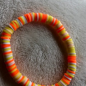 orange sunset bracelet