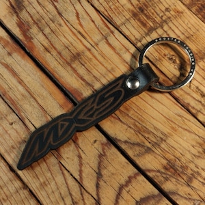 MX5 MX-5 NC Car Leather Key Ring