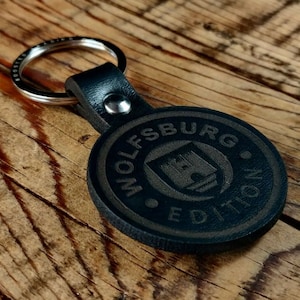 Wolfsburg Edition Car Leather Key Ring