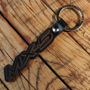 MX5 MX-5 ND Car Leather Key Ring