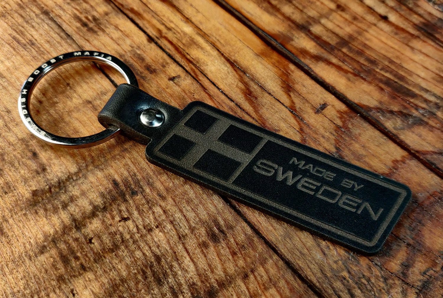 Volvo Schlüsselanhänger portachiave keyring schwarz