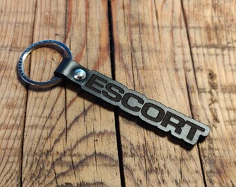 Crafted Leather Belt Keyrings | Custom Branded Metal
