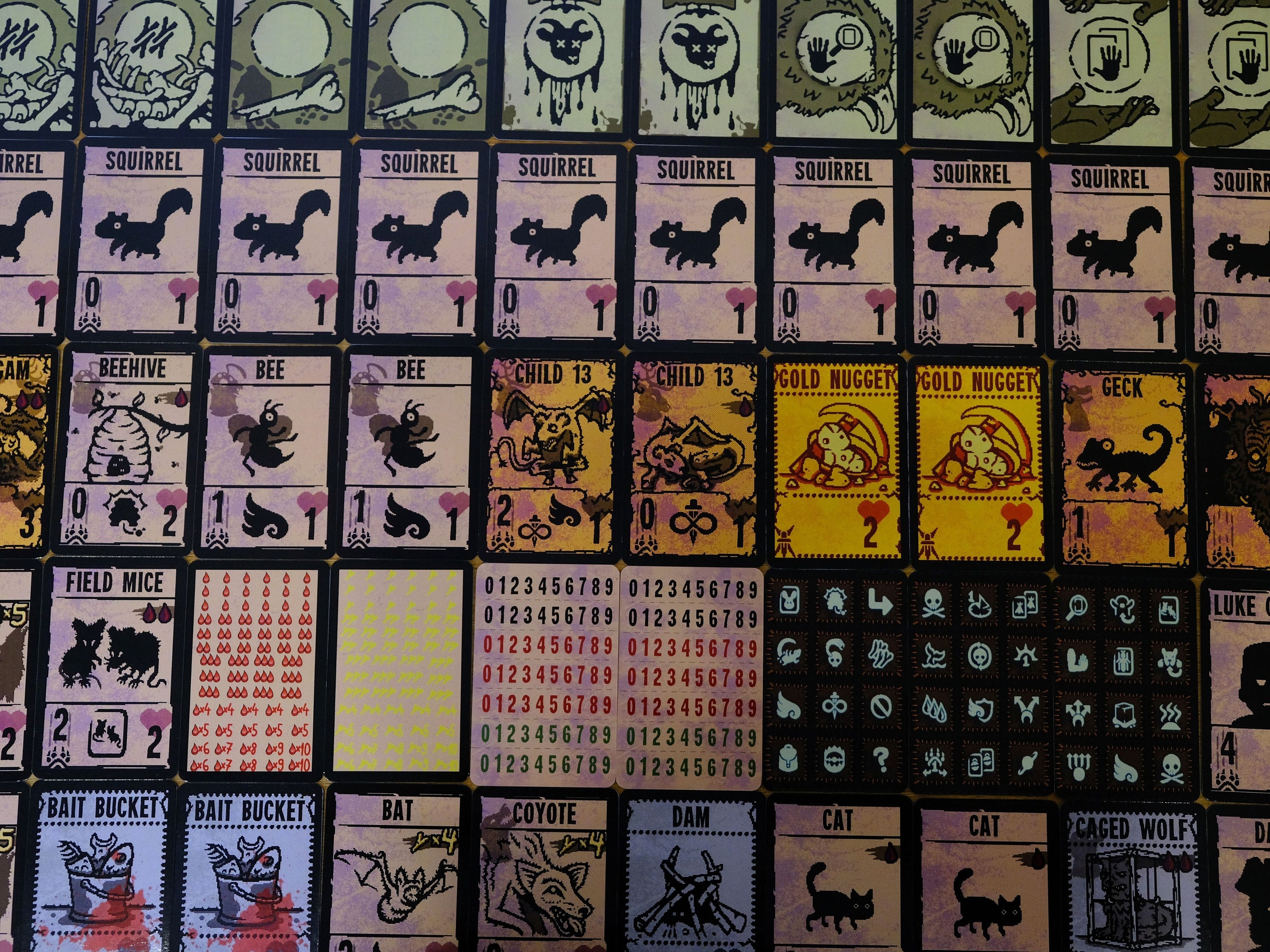 Inscryption ACT3 Inscryption Cards 211 Cards Cryptid Inscryption Map ...