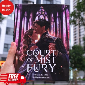 A Court of Mist and Fury: Rhysand’s POV Book to Buy • Acomaf Bound Book • ACOMAF Hard Copy • Feyre and Rhysand • Book Rebinding.