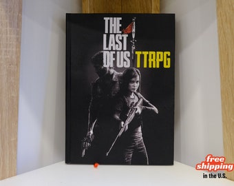 TLOU TTRPG Handbook. The Last of Us II. Hardcover. Player’s Handbook. Valentine Gift. Ellie and Joel.
