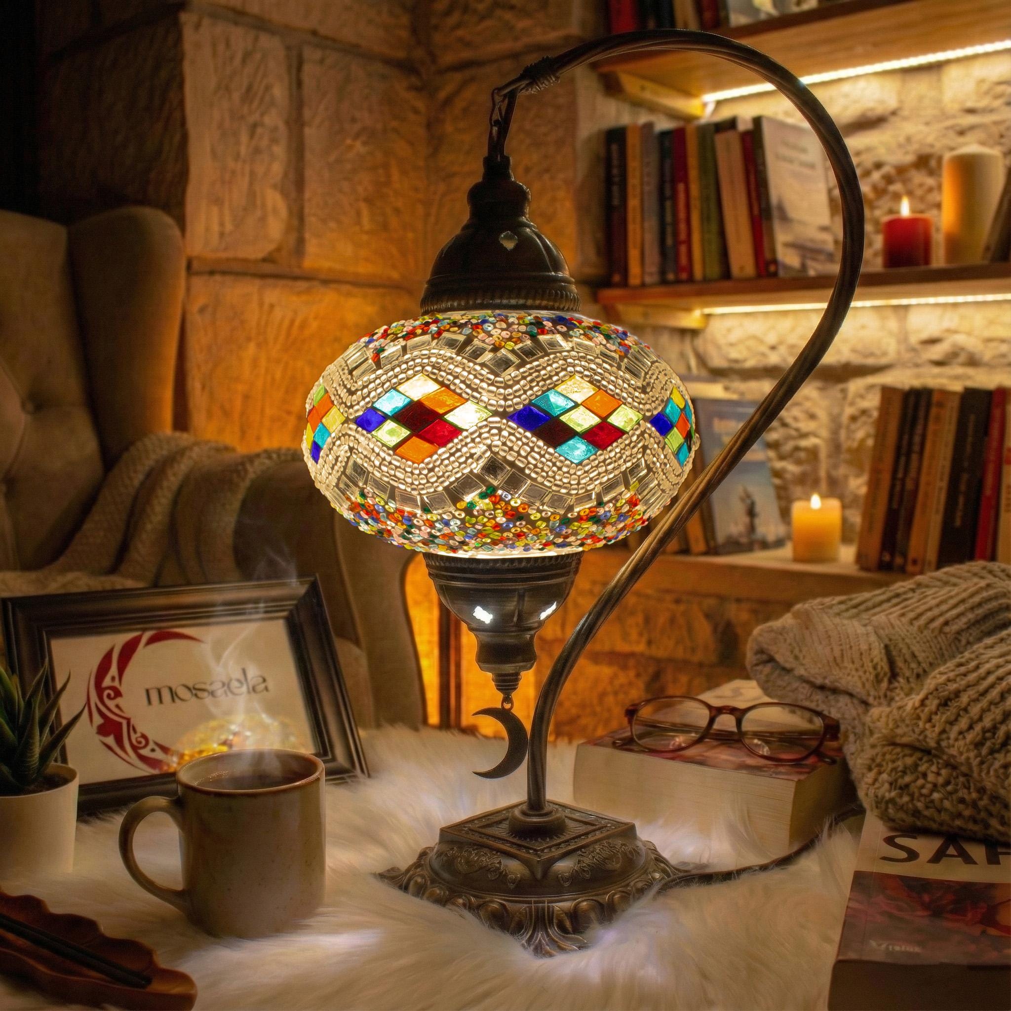 Turkish mosaic lamp - Etsy 日本