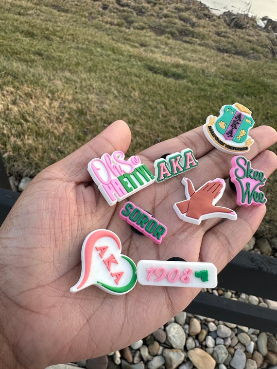 Buy Alpha Kappa Alpha Croc Charms Online in India Etsy