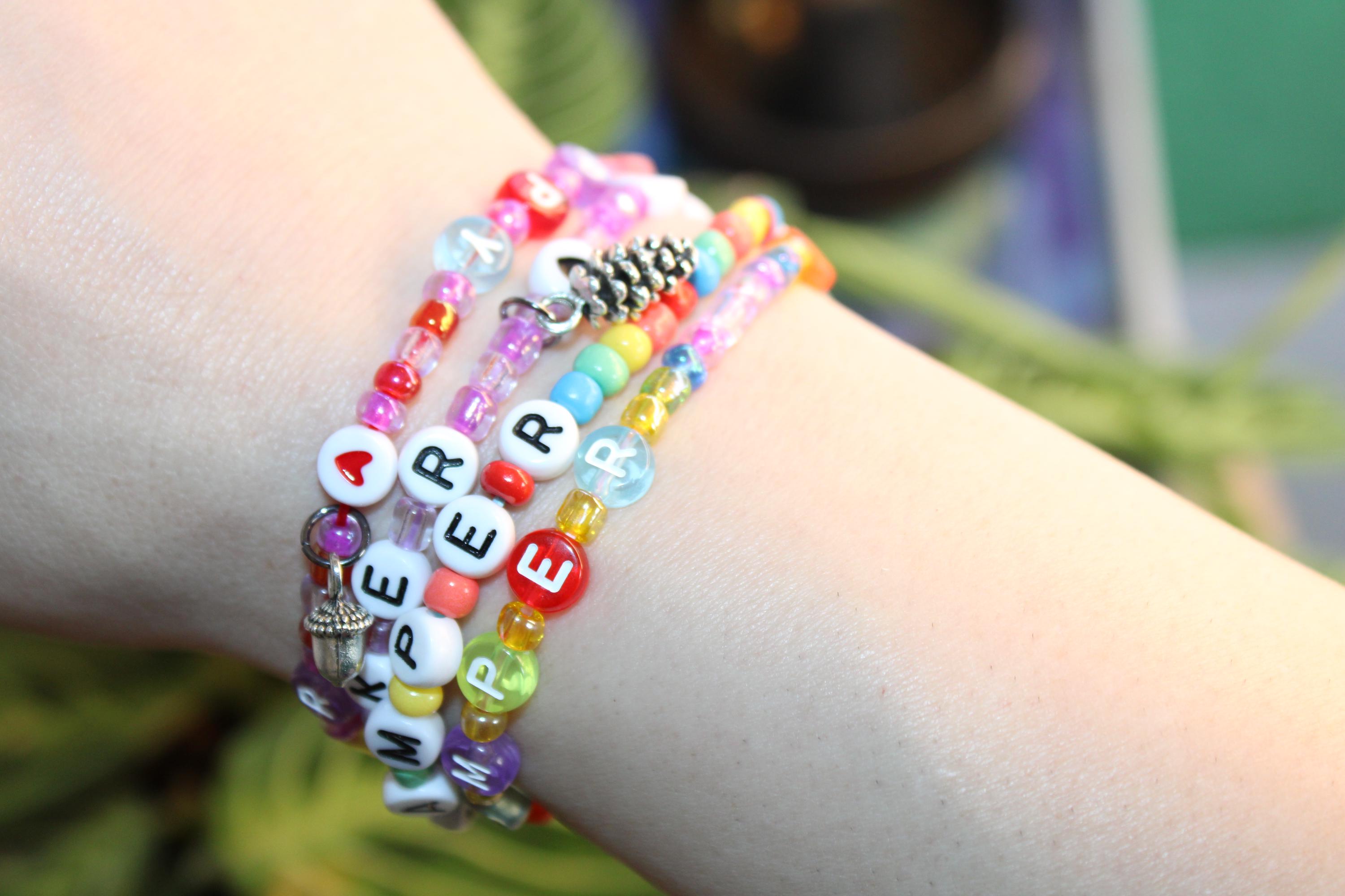 Happy Camper Bracelets - Colorful Retro Stackable Summer Bracelets - Etsy