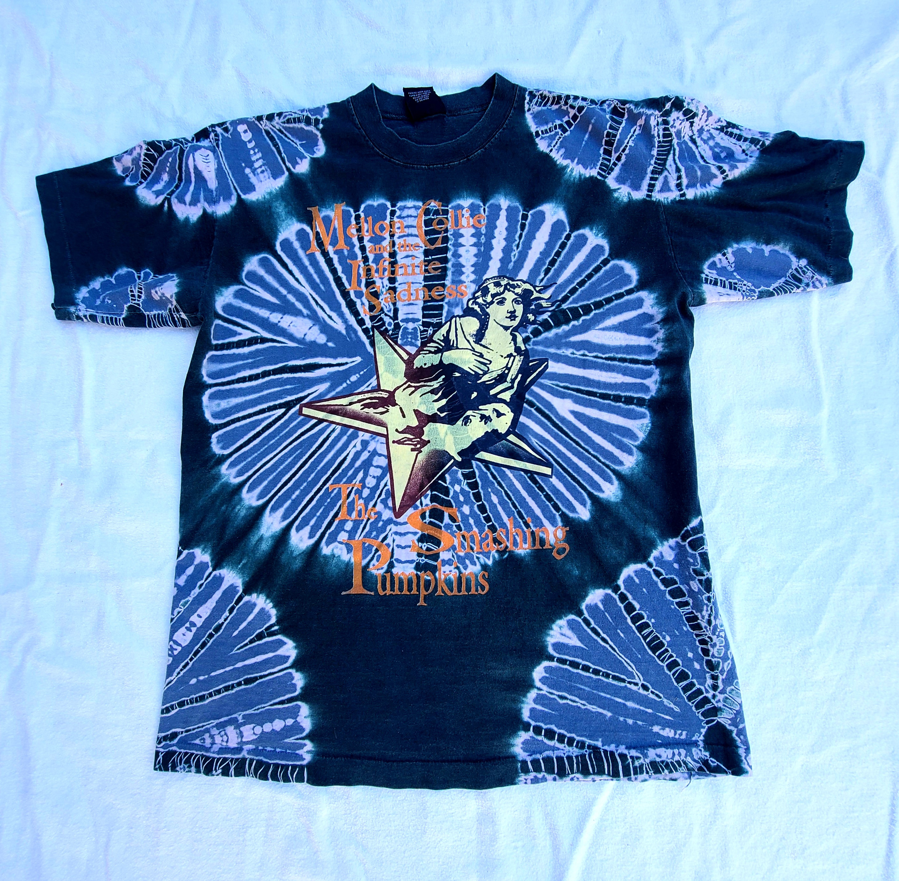 Smashing pumpkins tie dye shirt Clearance