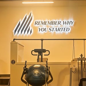3D Custom Metal Business Signage, Modern Office Wall Decor