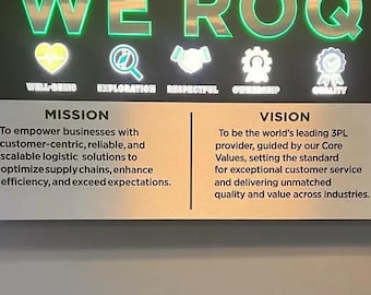 Reception Lobby LogoSign