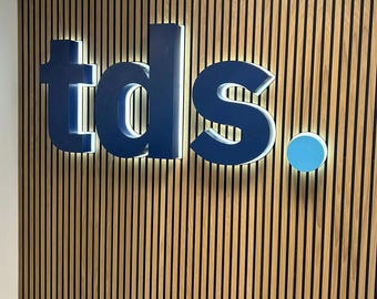 Led Shop Sign office clinic Led 3d Backlit Sign Custom Company Logo Sign Business 3D logo Backlit Logo Sign Metal Backlit sign backit