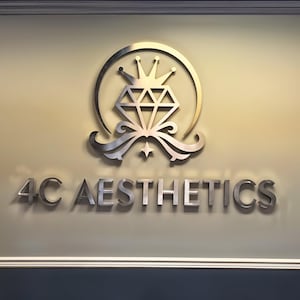 Custom 3D Backlit Sign – Logo Light Wall Sign – LED Business Logo Sign