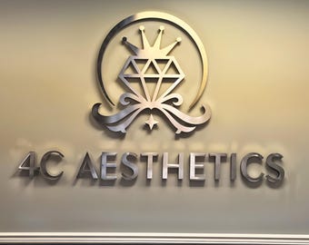 Custom 3D Backlit Sign – Logo Light Wall Sign – LED Business Logo Sign