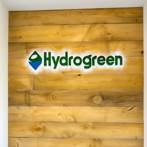 Laser Cut Metal Letters - 3D Business Logo Sign - Custom Office Wall Decor