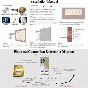 Bürologo-Schild, individuell gestaltete LED-hinterleuchtete Empfangswand für Firmenlobbys Bild 13