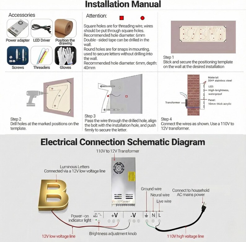 Bürologo-Schild, individuell gestaltete LED-hinterleuchtete Empfangswand für Firmenlobbys Bild 13